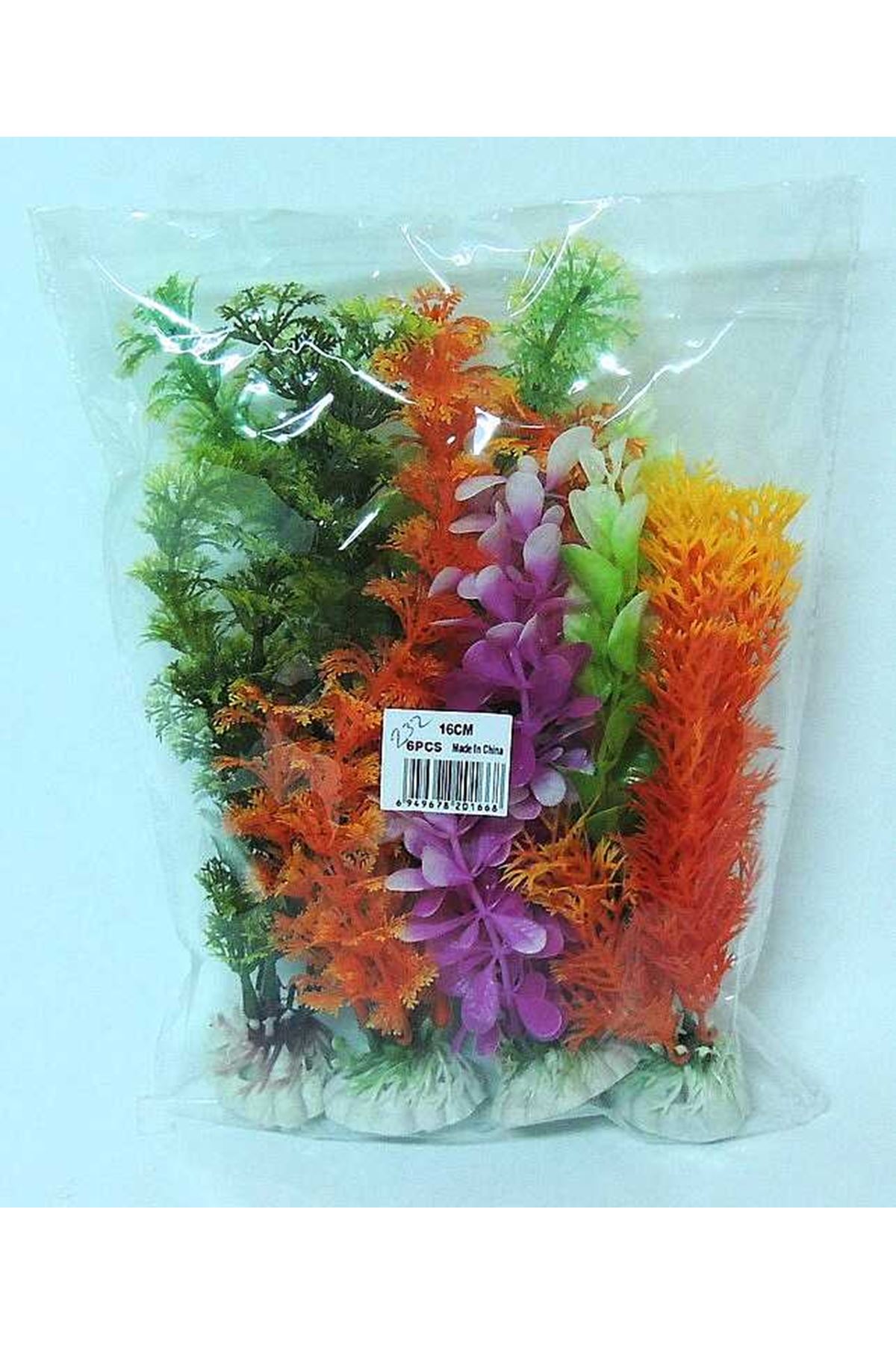 Plastik Akvaryum Bitkisi 6 lı