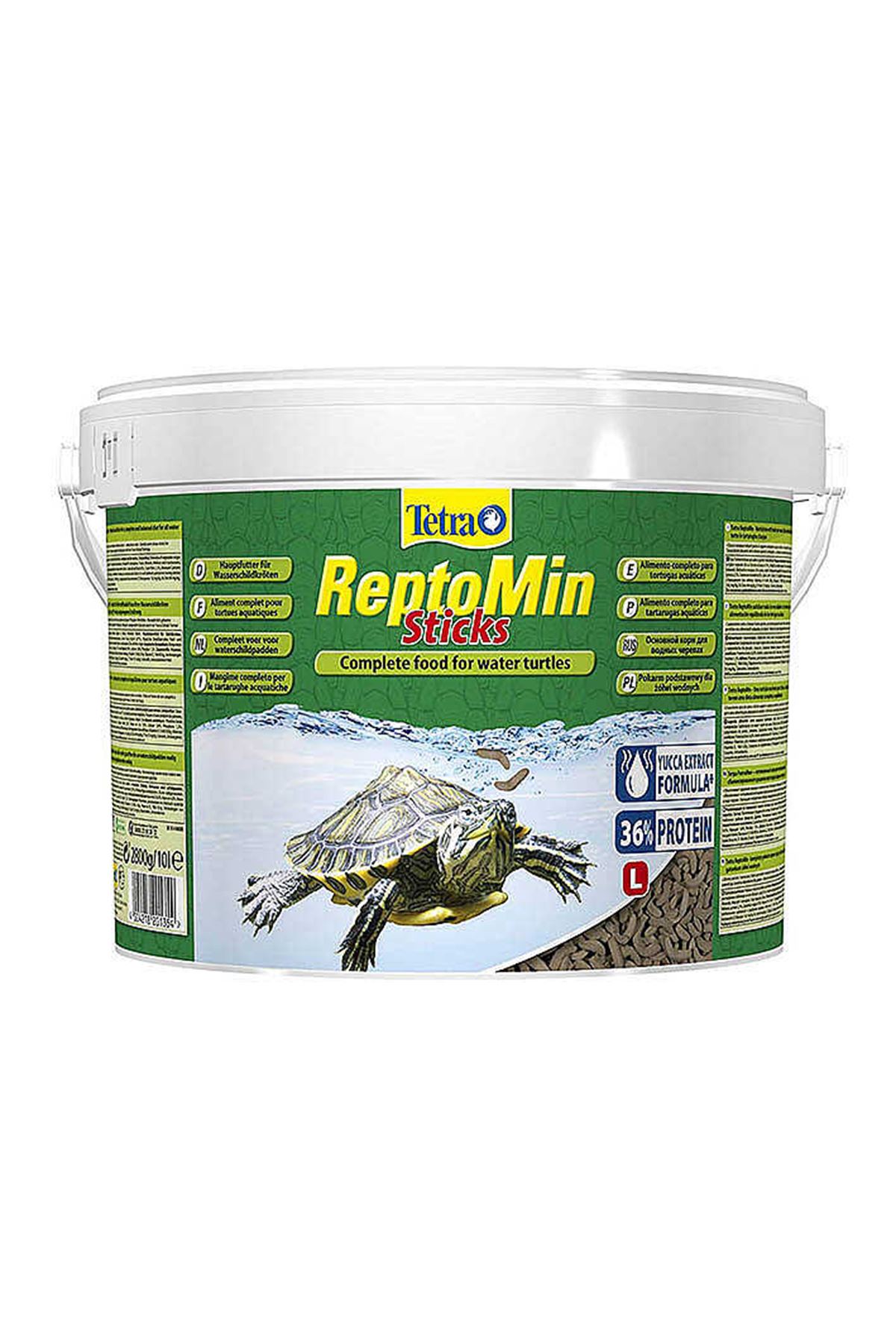 Tetra ReptoMin Sticks Kaplumbağa Yemi 10 L Kova
