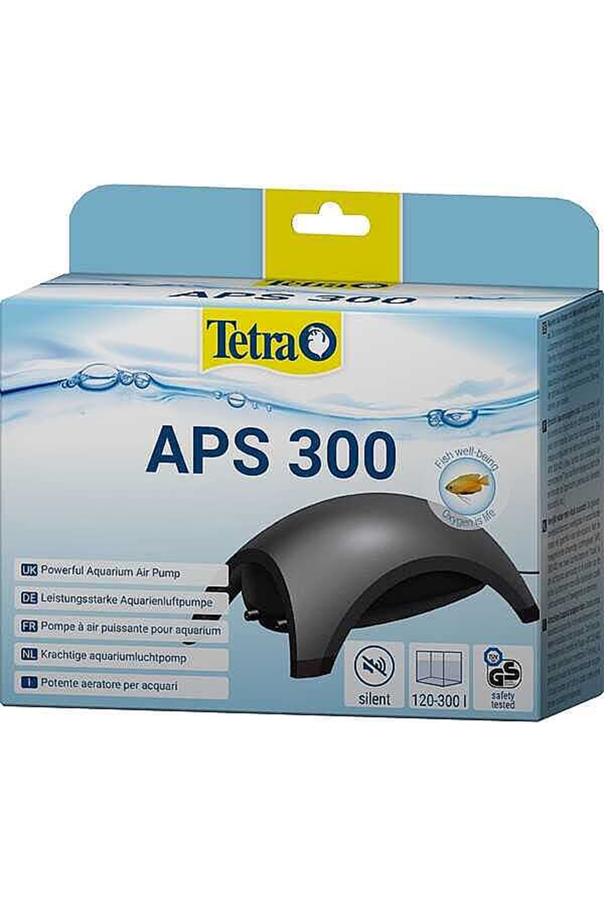 Tetratec Aps-300 Çift Çıkışlı Hava Motoru 300  L/s (Siyah) 4,5 W Siyah