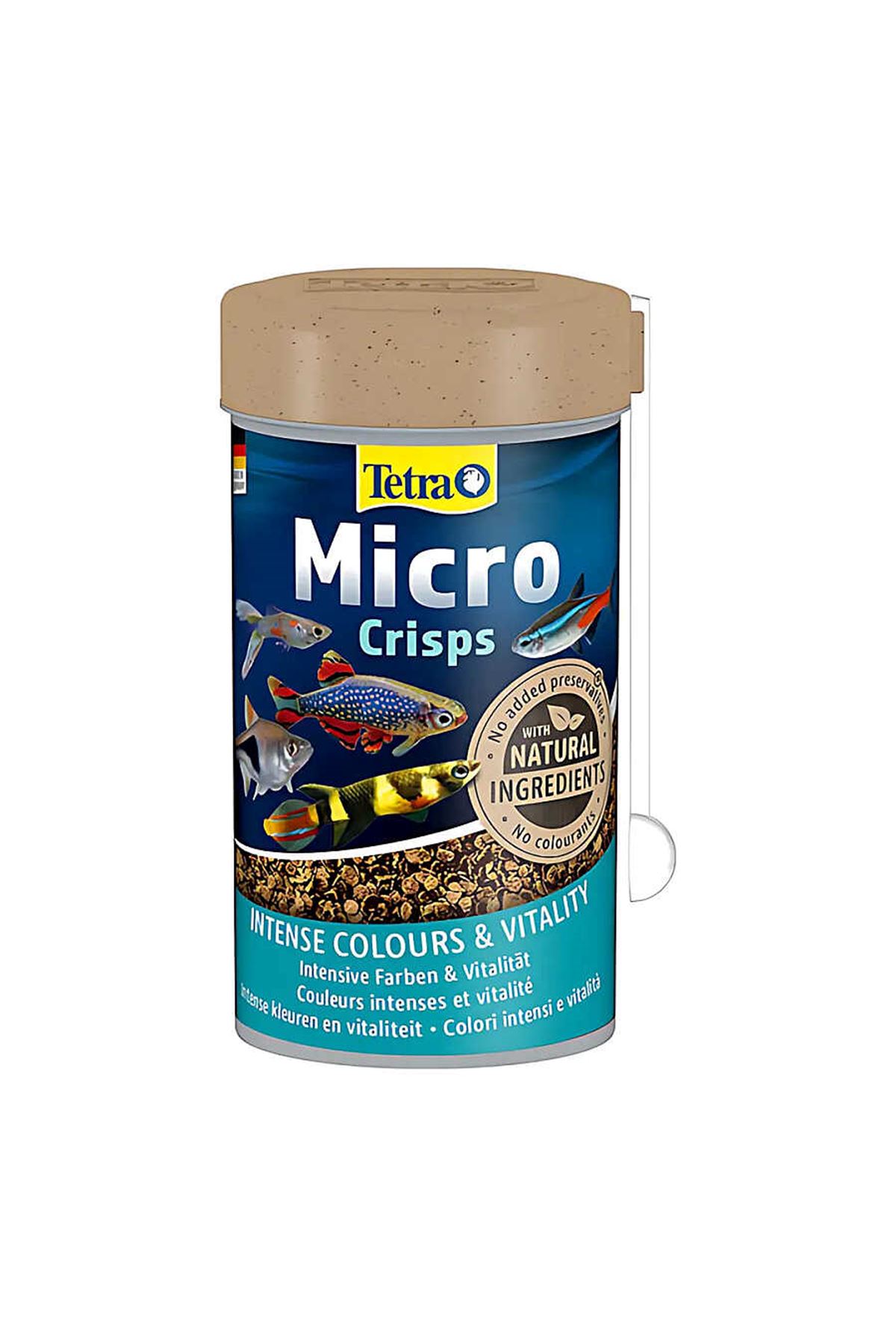 Tetra Micro Crisps - Ekstra Küçük Tropikal Balık Yemi 39g/100 ml