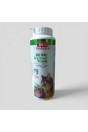 BioPetActive Bio Magic Dry Shampoo Powder  Kedi Toz Şampuan 150 Gr