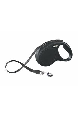 Flexi New Classic 5 m Şerit Tasma L Siyah