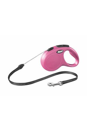Flexi New Classic 5 m İp Tasma S Pembe