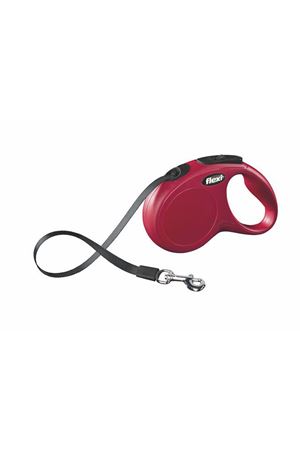 Flexi New Classic 5 m Şerit Tasma S Kırmızı