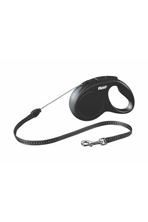 Flexi New Classic 5 m İp Tasma S Siyah