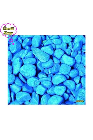 REF-173 Mavi Fanus Çakılı 350 gr 15 li Paket