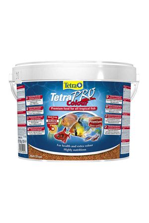 Tetra Pro Colour Renklendirici Tropikal Balık Yemi 10 L