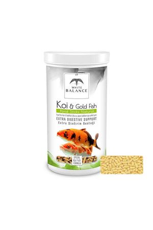 White Balance Koi-Gold Fish Pond Sticks Natural 1000 ml