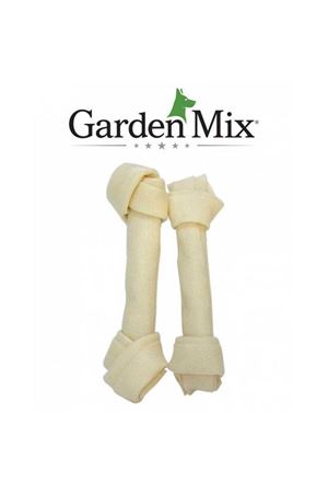 Gardenmix Beyaz Düğüm Deri Kemik 17-19 cm/2 li