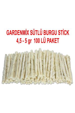 Gardenmix 4,5-5g Sütlü Burgu Stick 100 lü Paket