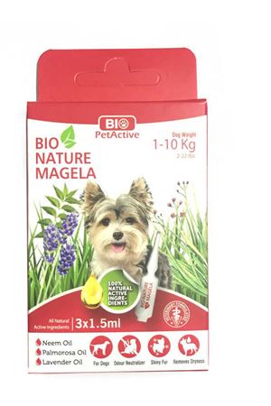 Bio Nature Magela Köpek Kırmızı  Ense Damlası 3x1,5ml 1-10 Kg