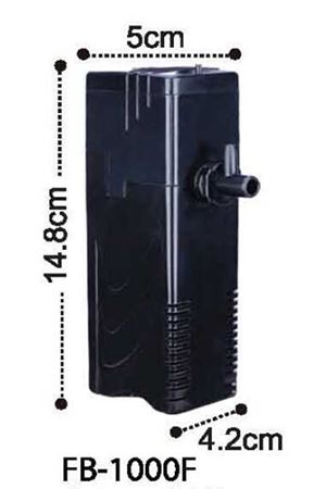 Dophin FB1000F İç Filtre 300l/h