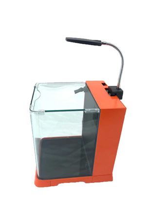 Akvaryum B102  38,5x24x30cm Arkadan Samplı Led Lambalı