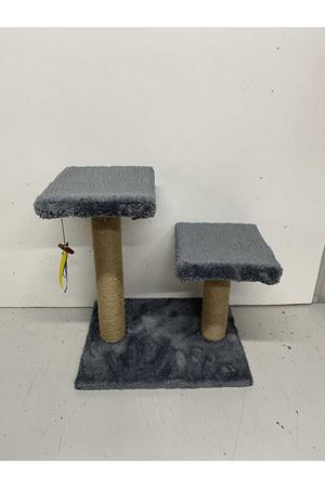 İki Oturaklı Peluş Tırmalama