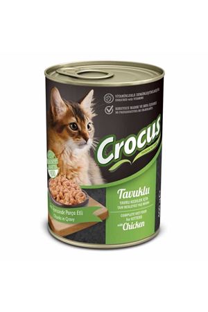 Crocus Yavru Kedi Tavuklu Yaş Mama 400gr