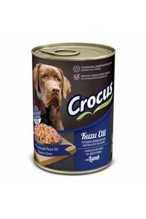 Crocus Yetişkin Köpek Kuzu Etli Yaş Mama 400gr