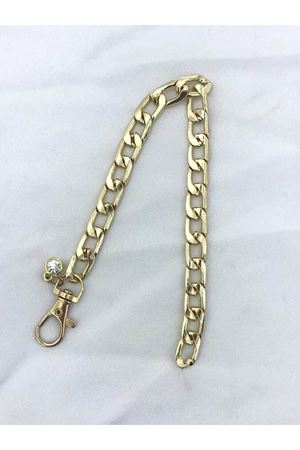 Karışık Renk Pırlantalı Zincir 35cm