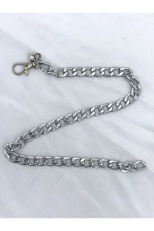 Karışık Renk Pırlantalı Zincir 35cm