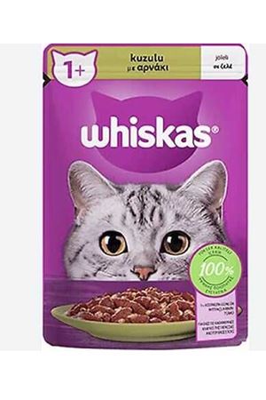 Whiskas Pouch Kedi Jöleli  Kuzulu Kedi Maması 85 g
