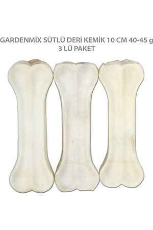Gardenmix Sütlü Deri Kemik 10cm 40-45gr 3 lü Paket
