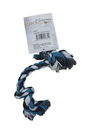 Cans İpli İkili Kalp Köpek Oyuncağı Silikonlu