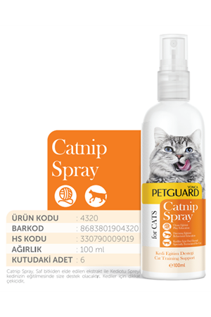Petguard Catnip Sprey 100 Ml