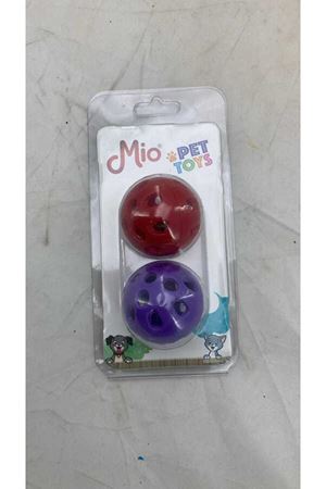 Çıngıraklı  İkili Top  4 CM