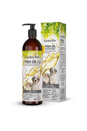 Garden Mix  Kedi ve Köpek Somon Yağı 200Ml