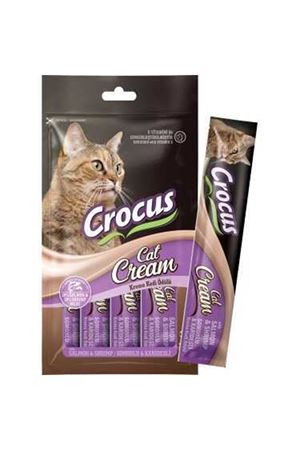 Crocus Somonlu ve Karidesli Krema Kedi Ödülü 4*15 Gr