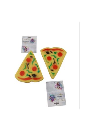 Cans YP-1017 Dilim Pizza Oyuncak 1.5 x 9.5 x 2.7 cm