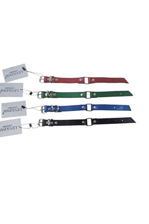 Ortası Tokalı 2,8mm Deri Köpek Tasması XS
