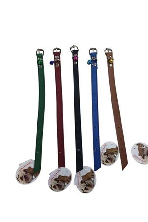 2,8 mm Deri Yan Dikişli Kedi Tasması