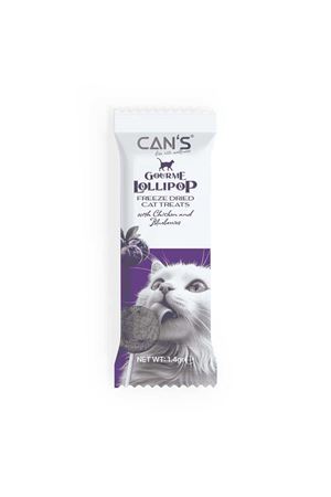 Cans Lollipop Chicken & Blueberries 15x1.4 gr