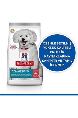 Hills Hypo-Allergenic Somonlu Küçük Irk Yetişkin Köpek Maması 2.5kg