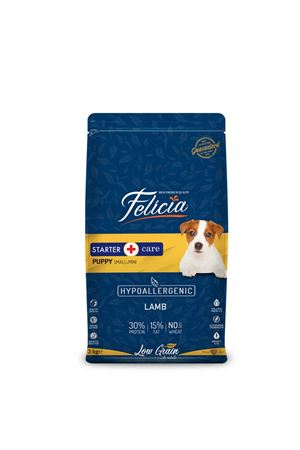 Felicia 3 Kg Yavru Kuzulu Small/Mini Az Tahıllı HypoAllergenic Köpek Maması