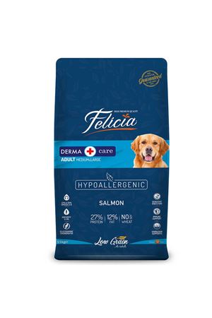 Felicia 15 Kg Yetişkin Somonlu M/Large Az Tahıllı Breed HypoAllergenic Köpek Maması