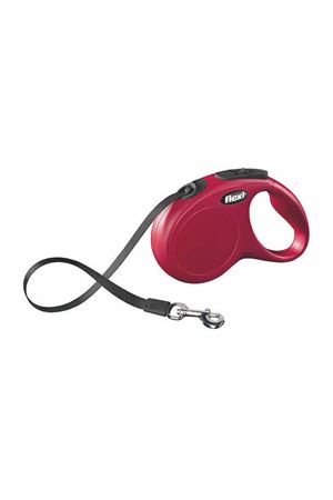 Flexi New Classic 5 m Şerit Tasma L Kırmızı