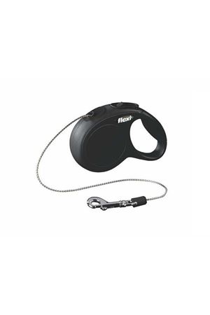Flexi New Classic 3 m İp Tasma XS Siyah