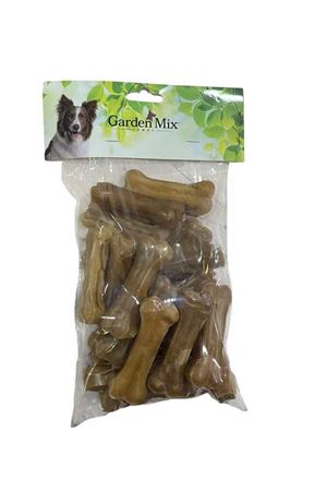 Gardenmix Sütlü Deri  Kemik 8 cm 20-25 gr 20li paket