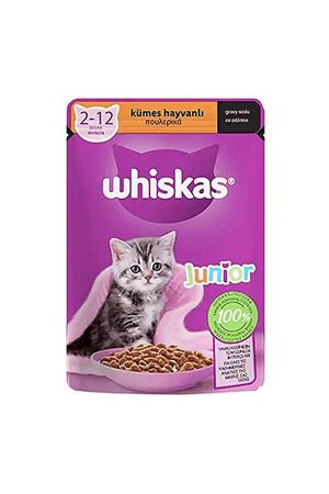 Whiskas Pouch Yavru Kümes Hayvanlı Kedi Maması 85 g