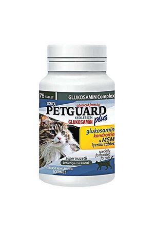 Petguard Kedi Glukosamin  Plus 75 Tablet