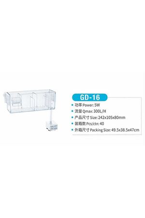 Jeneca GD-16 Üst Filtre