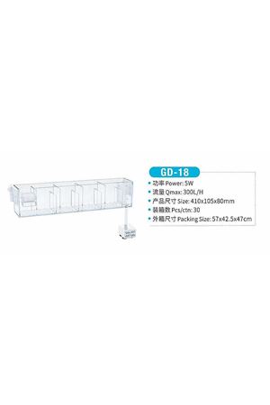Jeneca GD-18 Üst filtre