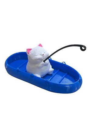 Kayıkçı Kedi  Dekoru