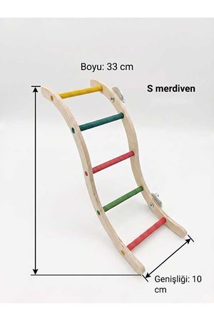 S Merdiven Kuş oyuncağı