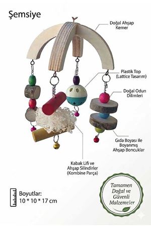 Şemsiye  Kuş Oyuncağı