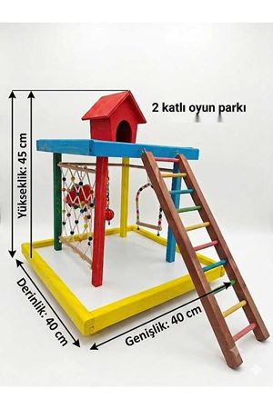 İki Katlı  Kuş Oyunparkı