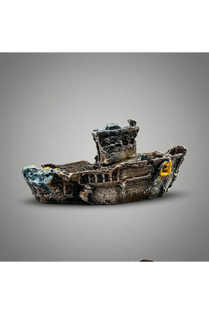 G128 Küçük  Balıkçı Teknesi 13x 6 cm