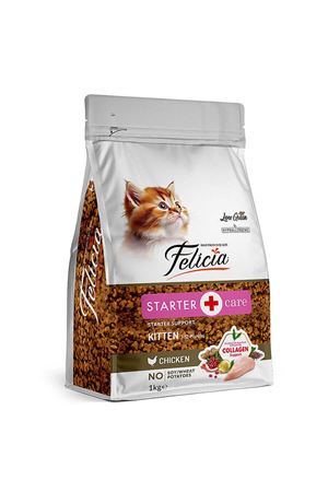 Felicia Tavuklu Az Tahıllı Yavru  Kedi Maması 1kg HypoAlergenic