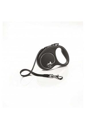 Flexi Black Design 5 m Şerit Tasma S Siyah